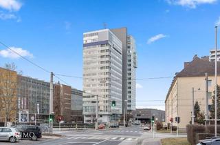 Gewerbeimmobilie kaufen in 4020 Linz, Seltene Gelegenheit: Zwei Büroetagen im CITYTOWER Linz – 580 m² Gesamtinvestment mit 11 Stellplätzen