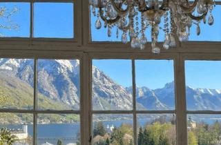 Villen zu kaufen in 4810 Gmunden, Zauberhafte Salzkammergut-Villa im Dornröschenschlaf - in repräsentativer Villenlage, mit spektakulärem, unverbaubarem See- und Bergblick
