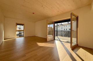 Wohnung kaufen in Quellenstraße 13, 2340 Mödling, GRÜNE STADTVILLEN - 3 Zimmer mit Balkon | Sichtholz in der Wohnung | Modern & Nachhaltig | Provisionsfrei!