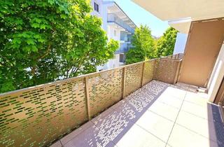 Wohnung kaufen in Leopoldigasse, 1230 Wien, TOP Vermietbarkeit! Grünblick vom Balkon - Weitblick beim Investment! Kompakter Grundriss mit großem Balkon! Blick ins Grüne + Komplette Ruhelage + Energieeffizienz + Perfekte Anbindung und Nahversorgung!