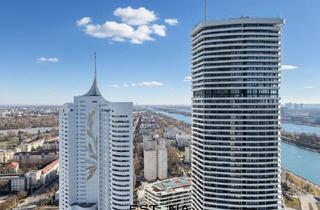 Wohnung mieten in Donau-City-Straße, 1220 Wien, DC2 – Luxuriöses Wohnen auf höchstem Niveau mit unvergleichlichem Panoramablick über die Donau