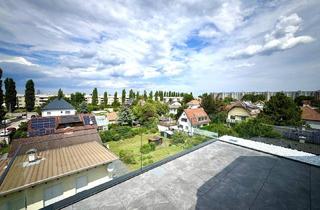 Penthouse kaufen in Donau, 1220 Wien, PENTHOUSE LIVING - 5 TERRASSEN - AUSBLICK - WÄRMEPUMPE - DECKENKÜHLUNG - U1 KAGRAN!