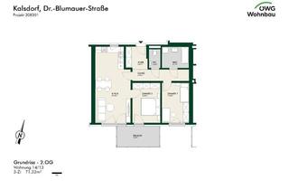 Wohnung mieten in Dr.-Blumauer-Straße 14/13, 8401 Kalsdorf bei Graz, Kalsdorf Bau 3 - geförderte Miete - 3 Zimmer