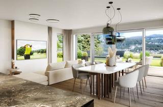 Wohnung kaufen in 9082 Maria Wörth, Exklusive Gartenresidenz in erster Seereihe am Wörthersee - großzügige Außenflächen, klare Architektur und außergewöhnliches Wohngefühl