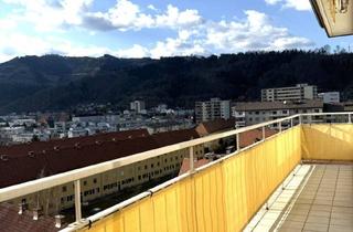 Wohnung kaufen in Bergstraße 2/34, 8600 Bruck an der Mur, Wohnen über den Dächern von Bruck an der Mur! Lichtdurchflutet und 2 Balkone