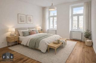 Wohnung kaufen in Siebenbrunnenplatz, 1050 Wien, Sanierte, helle 3-Zimmer-Wohnung mit wunderschönem Eckzimmer nähe Siebenbrunnenplatz - perfekter Grundriss