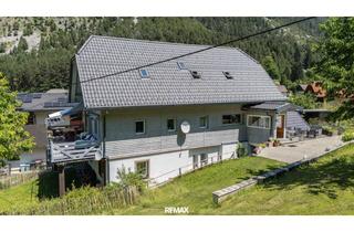 Haus kaufen in 9530 Bleiberg-Nötsch, chaletartige Wohnung mit riesigem Garten, beinahe ein ganzes Haus