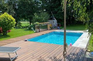 Haus kaufen in 4600 Wels, Exklusives Zweifamilienhaus in Bestlage Wels-Eben - Luxussanierung 2025, Pool, Sauna, Kamin 1100 m2 Grund, Ruhelage mit Ausblick