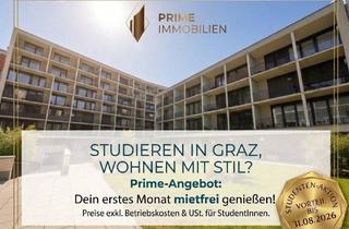Wohnung mieten in Strauchergasse, 8020 Graz, Verfügbar - Wohnen im Styria Center – Stilvolle Wohnungen mit hochwertiger Ausstattung und bester Anbindung - ab 1.06.2026