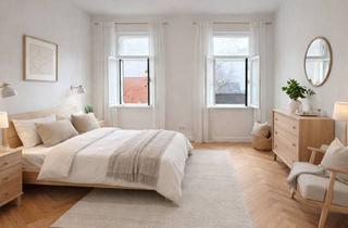 Wohnung kaufen in 1070 Wien, ERSTBEZUG! Lichtdurchflutete Altbauwohnung (ca.63m²) mit BALKON (ca.7m²) im 7.Bezirk - Erstbezug nach Sanierung