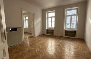 Wohnung kaufen in U2-Station Reinprechtsdorfer Straße, 1050 Wien, Große Etagenwohnung in 1050 Wien - 5 Zimmer, Balkon, sanierungsbedürftig, Top-Potential!