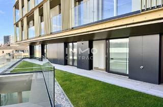 Wohnung kaufen in 1100 Wien, Die geilste Wohnung der Stadt: 8. Stock mit Garten und Terrasse - Provisionsfrei direkt beim Hauptbahnhof