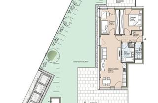 Wohnung mieten in Ankerstraße, 8054 Graz, Hi-End Gartenwohnung im Neubau - 3 Zimmer