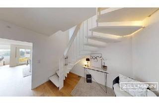 Maisonette kaufen in 1230 Wien, Moderne Dachgeschoss-Maisonette in Wien-Mauer mit zwei Balkonen, Garage und Liftzugang auf beiden Ebenen | ZELLMANN IMMOBILIEN