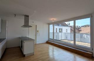 Wohnung mieten in Brünnlbadgasse, 1090 Wien, Außergewöhnliche Dachgeschoßwohnung mit viel Sonnenlicht