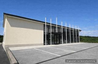 Büro zu mieten in Hofstätten An Der Raab, 8200 Hofstätten an der Raab, Lichtdurchflutete Gewerbeimmobilie mit großer Glasfront - Verkauf I Galerie I Fitness I Events I Ausstellung I Lager