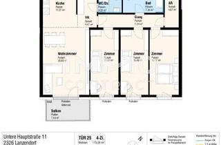 Wohnung kaufen in 2326 Maria-Lanzendorf, Gut geschnittene 4 Zimmer Wohnung