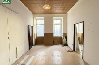 Wohnung kaufen in Rückertgasse 10, 1160 Wien, Kompakte Altbauwohnung mit Potenzial in ruhiger Lage nahe Familienplatz - Renovierungsbedürftig