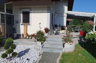 Haus kaufen in 9560 Feldkirchen in Kärnten, super Bungalow - Wohn Haus mit Büro & Lager und mit neuer Terrasse, 3 er Carport, Preis € 449 000.-