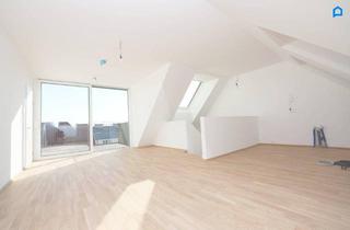 Wohnung kaufen in 1150 Wien, ERSTBEZUG, JETZT einziehen! Dachgeschoss NEU mit modernster Ausstattung c. 113 m² Wohnfläche, 4 Zimmer plus Nebenräume, Wärmepumpe, FBH, Deckenkühlung