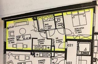 Wohnung mieten in Mariannengasse 22, 1090 Wien, Ab Juni - Lichtdurchflutete 2 Zimmer-Energiesparwohnung-Bestlage-AKH Nähe-perfekt geschnitten-Sonnenseite u Hofseite