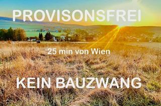 Grundstück zu kaufen in 2014 Breitenwaida, Provisionsfreie Baugrundstücke in Breitenwaida - 25 Min nach Wien