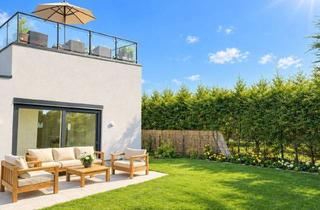 Doppelhaushälfte kaufen in Prager Straße, 1210 Wien, Familientraum in 1210 Wien - Moderne Doppelhaushälfte auf Eigengrund mit Garten, 2 Terrassen & Stellplatz | Erstbezug