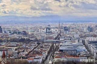 Maisonette mieten in 1220 Wien, Zwischen Stephansdom und Kahlenberg: 47. Etage - DC2 Tower