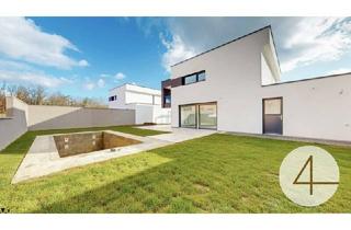 Einfamilienhaus kaufen in 2231 Strasshof an der Nordbahn, Belagsfertig ! Exklusives Designhaus mit Privatpool und Travertin-Terrasse