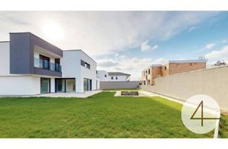 Einfamilienhaus kaufen in 2231 Strasshof an der Nordbahn, Schlüsselfertig! Ihr privates Refugium: Designhaus mit Pool und Naturstein-Terrasse