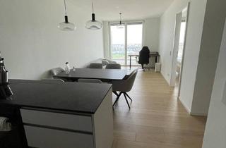 Wohnung mieten in Meiereistraße 14, 1020 Wien, NACHMIETER GESUCHT Neubau GRUNBLICK 2-Zimmer Wohnung mit Balkon im 17. Stock