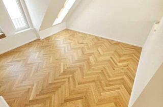 Wohnung kaufen in Geibelgasse, 1150 Wien, Ein frisch saniertes Schmankerl! Traumhafter Blick auf das Schloss Schönbrunn! Happy to be here! Lichtdurchflutet + Super hohe Räume im Dachgeschoss + Terrasse mit Fernblick + Beste Infrastruktur und Anbindung!