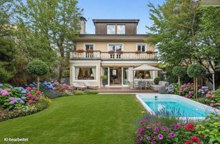 Villen zu kaufen in 1180 Wien, Elegante Villa mit Pool und Doppelgarage in Pötzleinsdorfer Aussichtslage!