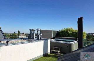 Wohnung kaufen in 1230 Wien, Den Arbeitsalltag im eigenen Whirlpool auf der riesigen Dachterrasse vergessen und die Seele baumeln lassen!