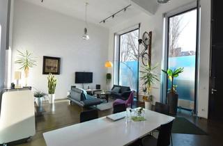 Gewerbeimmobilie kaufen in Schüttelstraße, 1020 Wien, Flexibel Gestaltbares Büro mit Großen Glasfronten am Donaukanal