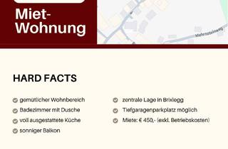 Wohnung mieten in 6230 Brixlegg, Mietwohnung Brixlegg Zentrum