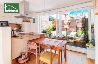 Wohnung kaufen in Große Stadtgutgasse, 1020 Wien, Außergewöhnliche Stadtwohnung mit Terrasse in ruhiger Bestlage: direkt bei U2 und in wenigen Minuten fußläufig im 1.