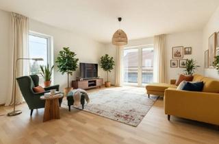 Wohnung kaufen in Dumreichergasse, 1220 Wien, Provisionsfrei! - Sonnige 4-Zimmer-Erstbezugswohnung Nähe Lobau – Balkon mit Süd-/West-Ausrichtung