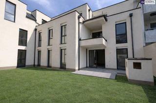 Wohnung kaufen in Kirchenplatz, 2301 Groß-Enzersdorf, Leistbare 4-Zimmer-Gartenwohnung mit optimaler Raumaufteilung und großem Eigengarten! Ready in Q3/2026