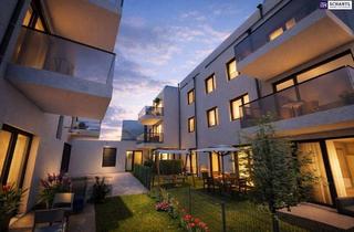 Wohnung kaufen in Kirchenplatz, 2301 Groß-Enzersdorf, Familienglück ist: Wenn Garten auf leistbare 4-Zimmer trifft. Kompakt, praktisch, lebenswert...