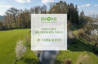 Villen zu kaufen in 9020 Klagenfurt, ARCHITEKTEN - VILLA - STADTRAND - BESTLAGE – PANORAMA - WF 260m² / NF 340m² / GRUND 2.135 m²