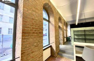 Gewerbeimmobilie kaufen in 1050 Wien, Lokalflächen mit Garagenbox für 2 PKW