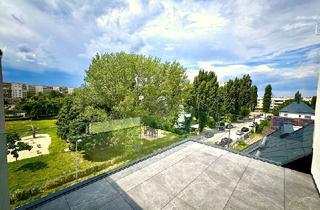 Penthouse kaufen in Donau, 1220 Wien, PENTHOUSE LIVING - 5 TERRASSEN - AUSBLICK - WÄRMEPUMPE - DECKENKÜHLUNG - U1 KAGRAN!