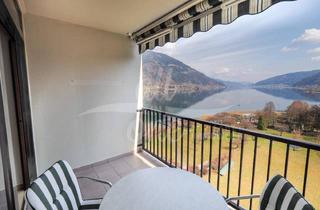 Wohnung kaufen in 9570 Ostriach, SEEWOHNUNG-Garconniere mit direkten Seezugang, Loggia und Freizeitwohnsitzwidmung am Ossiacher See