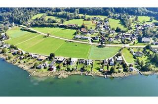 Grundstück zu kaufen in Ossiachersee Süduferstraße, 9500 Villach-Innere Stadt, Exklusives Bauland mit spektakulärem Seeblick
