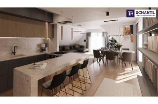 Penthouse kaufen in Düsseldorfstraße, 1220 Wien, Modernes Penthouse mit 5!!! Sonnenterrassen *Erstbezug *Deckenkühlung *Wasser-Wasser-Wärmepumpe *geräumige Wohnküche *exklusive und stylische Ausstattung *schlüsselfertig