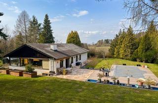 Haus kaufen in 3033 Altlengbach, Alleinlage im Wienerwald: 1,24 ha Natur, Teich, Pool & ein Haus zum Ankommen