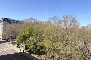 Wohnung kaufen in 1020 Wien, Grünblick! Helle Altbauwohnung mit 3-4 Zimmer im 3. Stock in Top-Lage Nächst u1