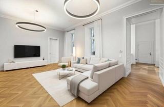 Wohnung kaufen in 1090 Wien, Elegante Altbauwohnung in revitalisiertem Palais in Zentrumsnähe