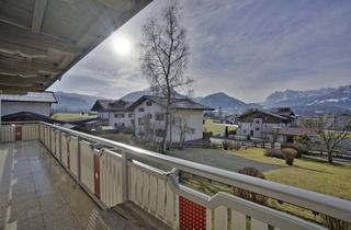 Wohnung mieten in Schlechterhöhe, 6345 Kössen, Helle sehr großzügige 4-Zimmer Wohnung mit sonnigem Balkon und perfekter Aussicht - "Rundblicke in Traumlage"